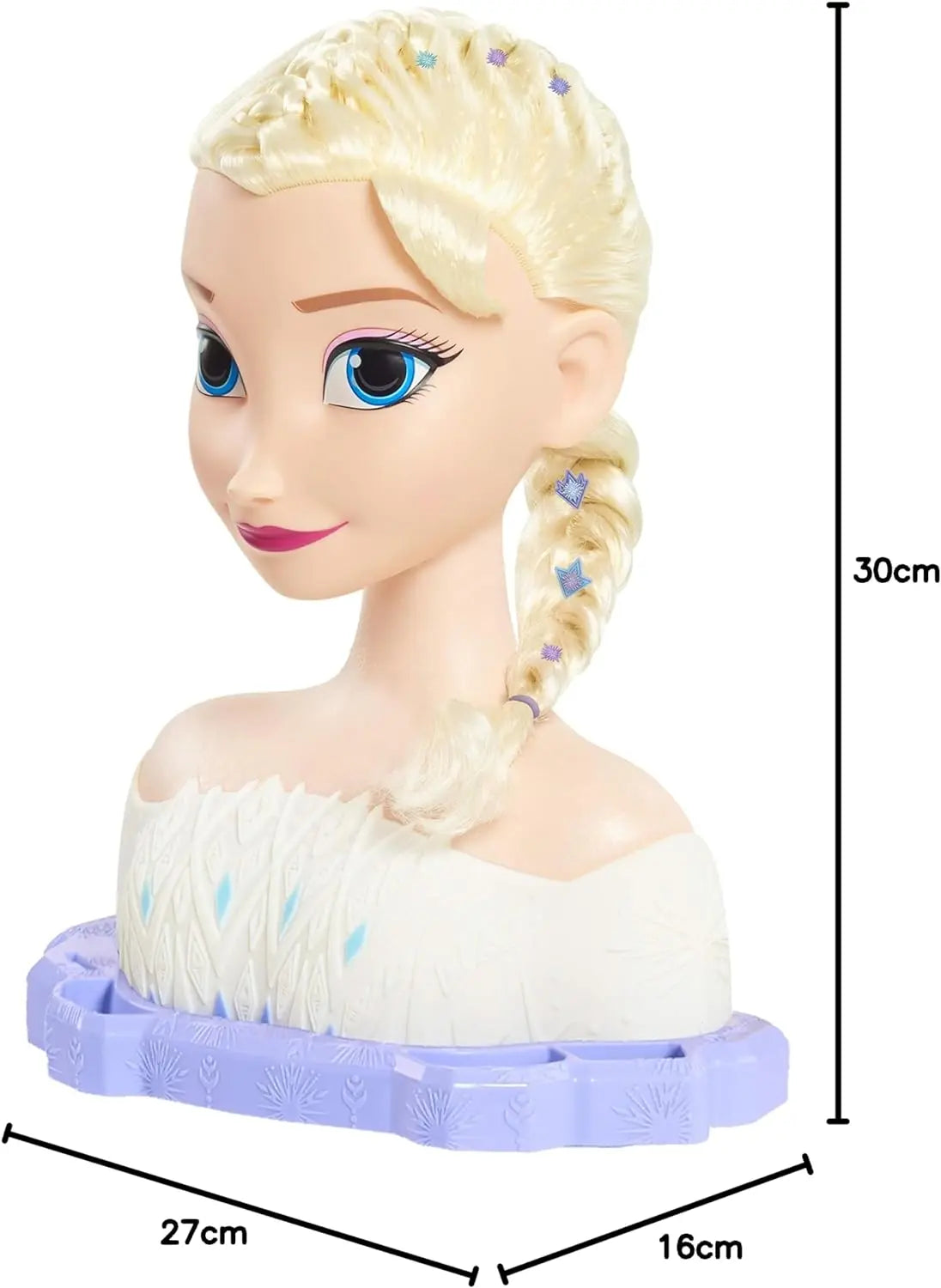 jouet pour enfant JP Disney La Reine des Neiges 2 Tête à coiffer Deluxe Elsanja lego