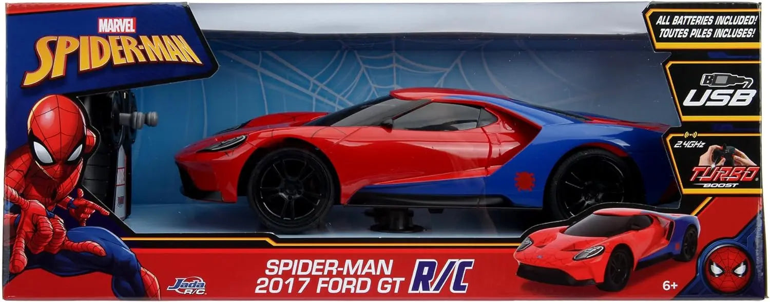 jouet Jada Toys Marvel RC Spider-Man 2017 Ford GT 1:16 Jada