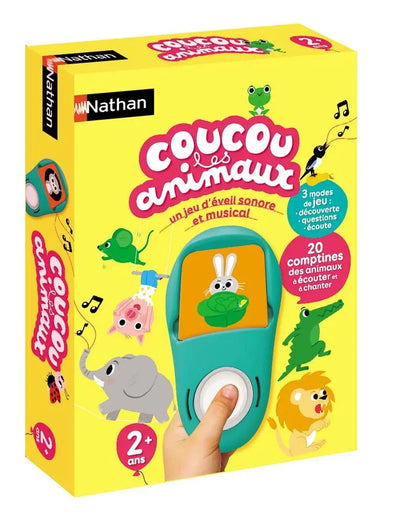 jouet Jeu éducatif Nathan Coucou Les animaux Nathan