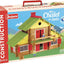 jouet pour enfant Jeujura Mon Chalet en Bois 240 pièces Bandai