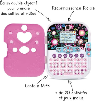 jeu electronique Kidisecrets Selfie Music Vtech rose VTECH