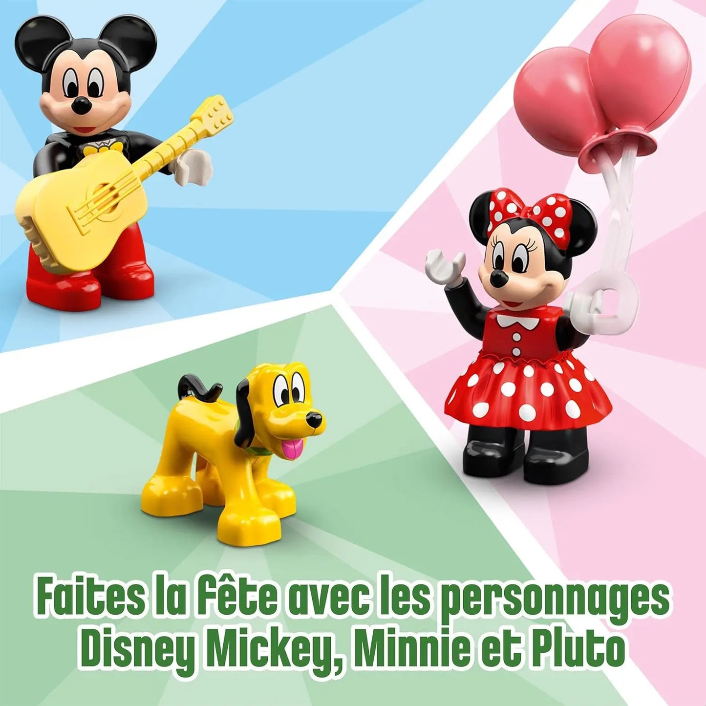 poupée LEGO 10941 DUPLO Disney Mickey & Minnie Birthday Train COROLLE