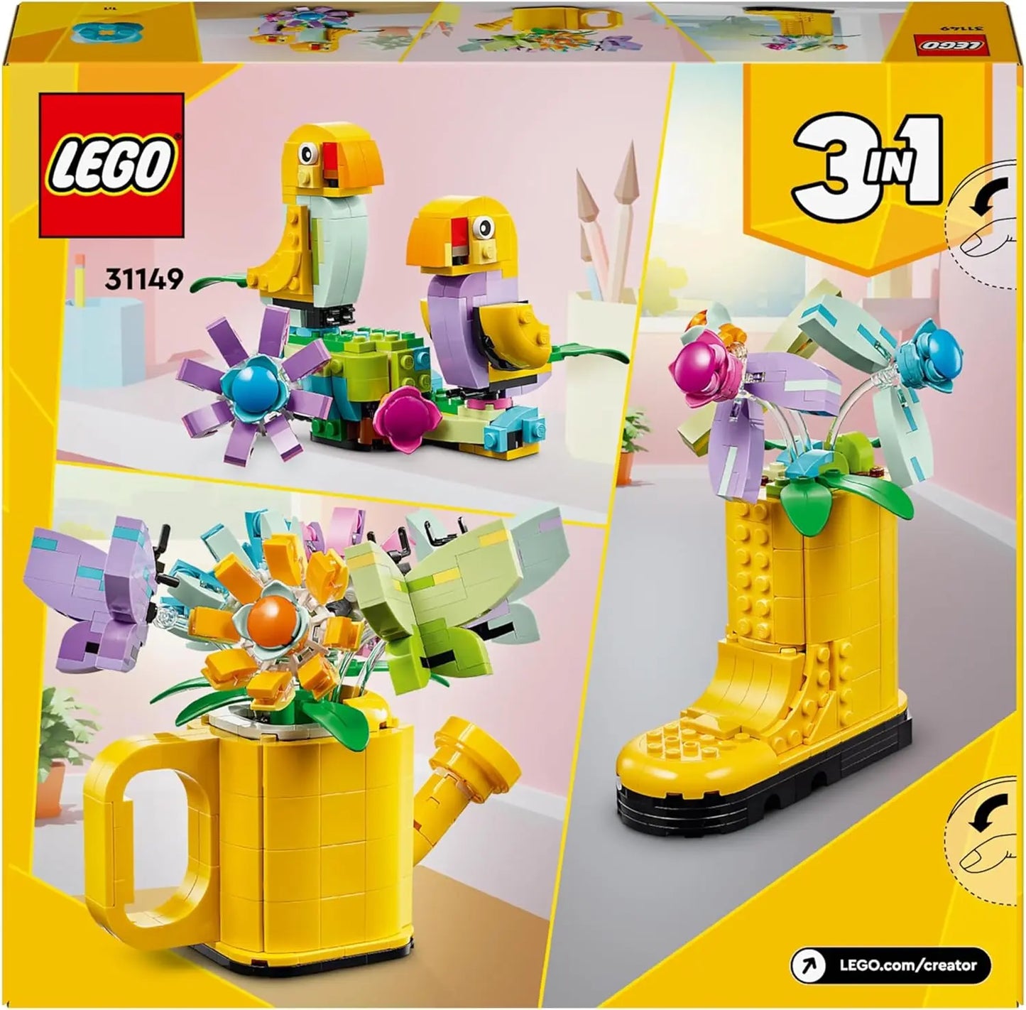 figurine pour enfant LEGO 31149 Creator fleurs lego