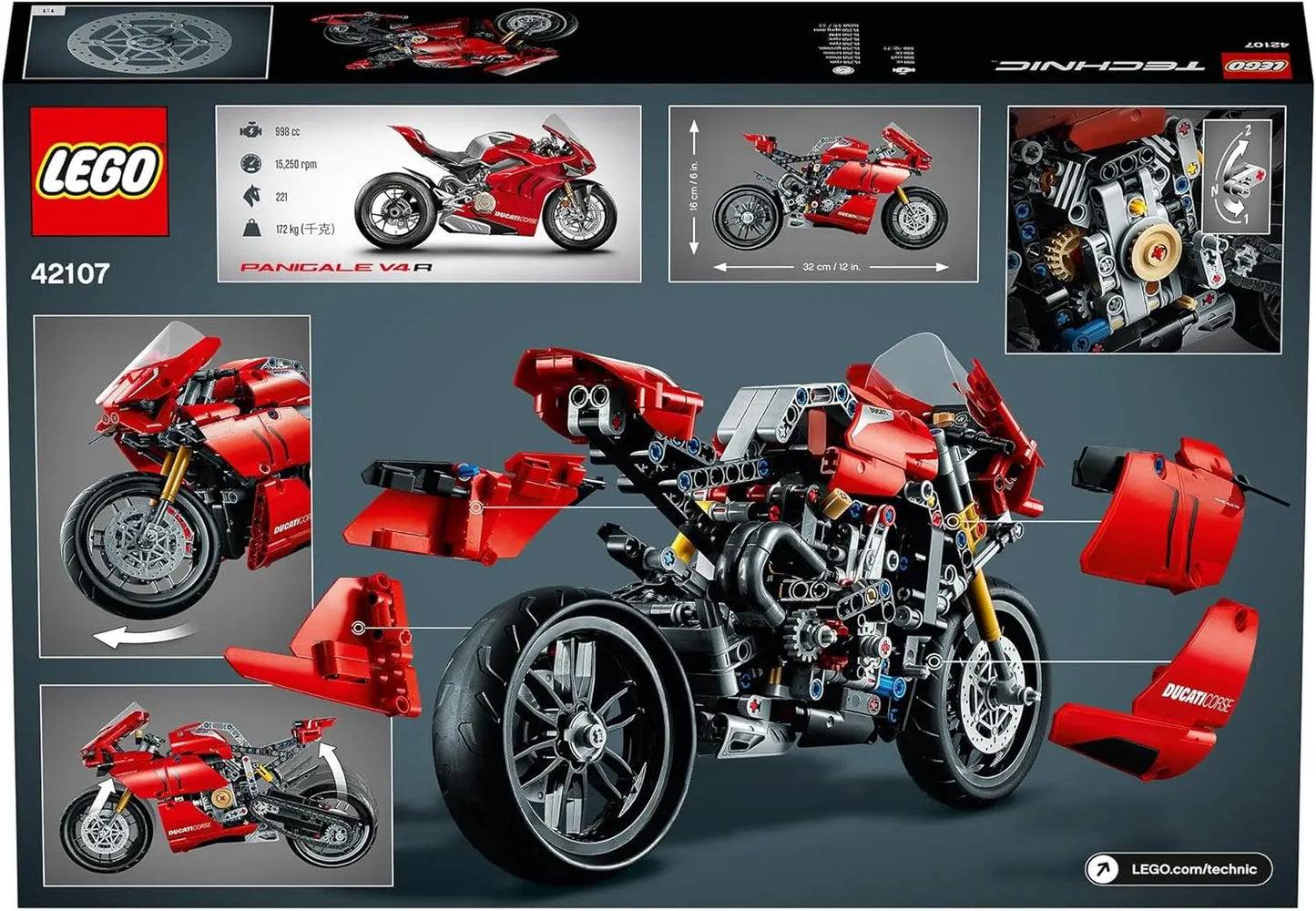 lego LEGO 42107 Technic Ducati Panigale V4 R lego