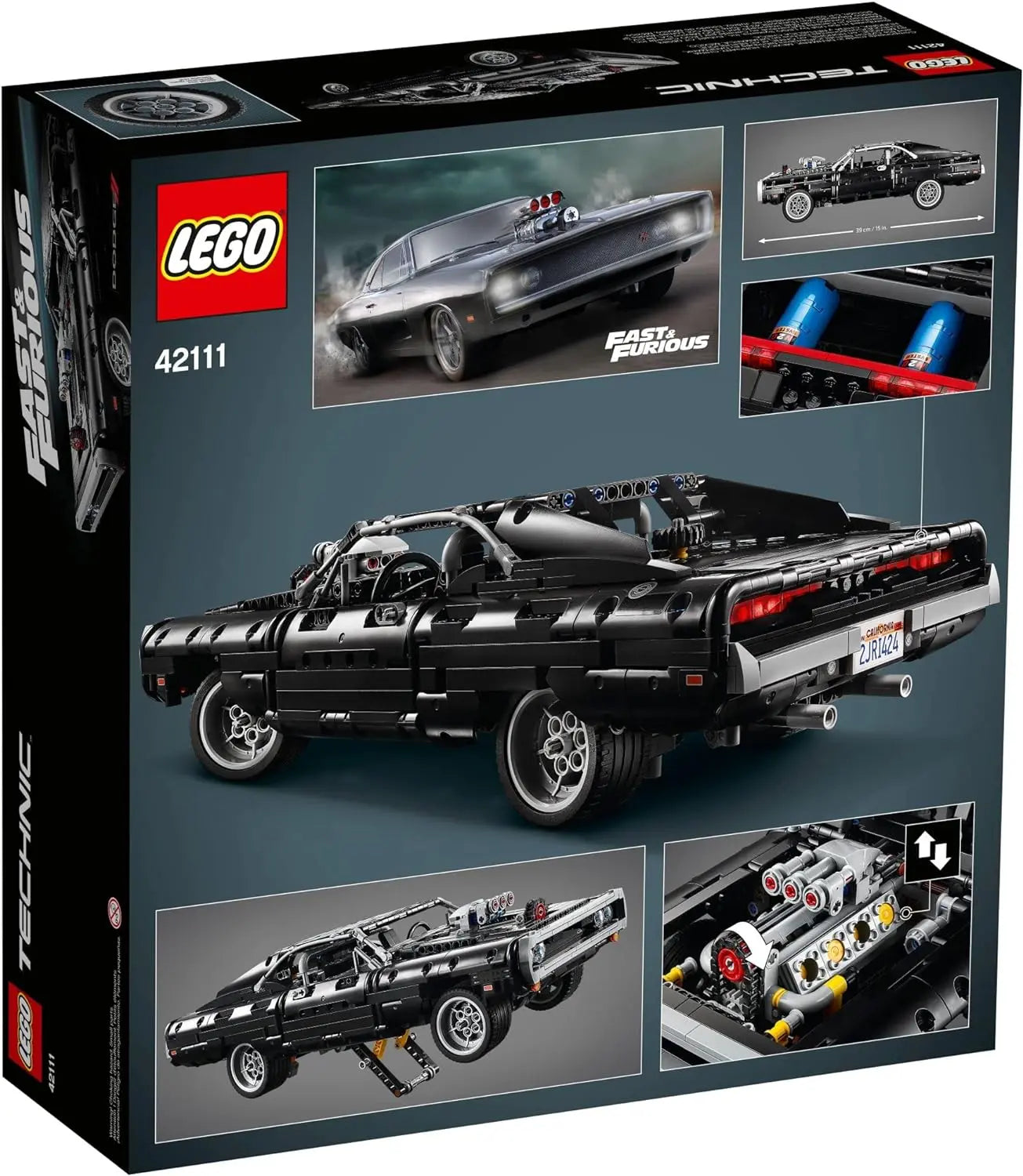 jouet pour enfant LEGO 42111 Technic Dom's Dodge Charger MISTIE SECRETS