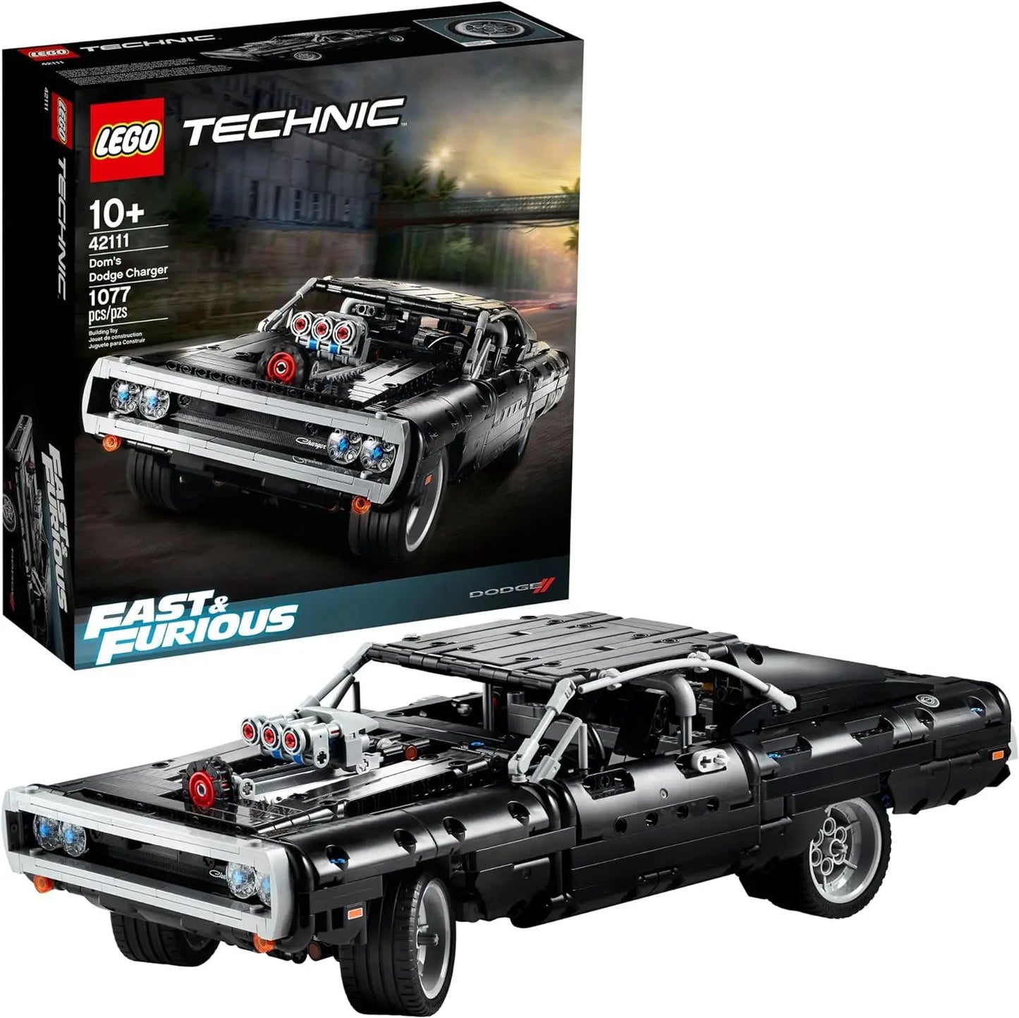 jouet pour enfant LEGO 42111 Technic Dom's Dodge Charger MISTIE SECRETS