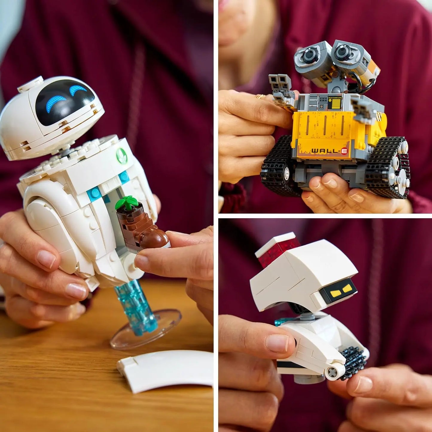 Jouets & Jeux LEGO 43279 Disney Pixar Wall-E & Eve - Set de Construction 687 Pièces 5702017896885 LEGO