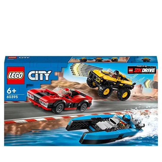 jouet LEGO 60395 Le Pack de véhicules de course lego