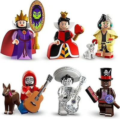 lego LEGO 71038 Minifigures Disney 100, 1 des 18 Personnages à Collectionner, Sachet Mystère avec Jouet à Construire avec Mickey Mouse, Stitch, Mulan et lego