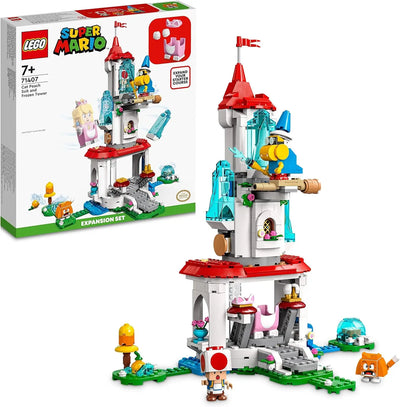 jouet pour enfant LEGO 71407 Super Mario Ensemble d’Extension La Tour Gelée et Le Costume de Peach Chat lego