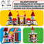 jouet LEGO 71408 Super Mario Ensemble d’Extension Le Château de Peach, Jeu de Construction, pour Figurine Interactive, Château Fort Jouet, Enfant 8 Ans lego