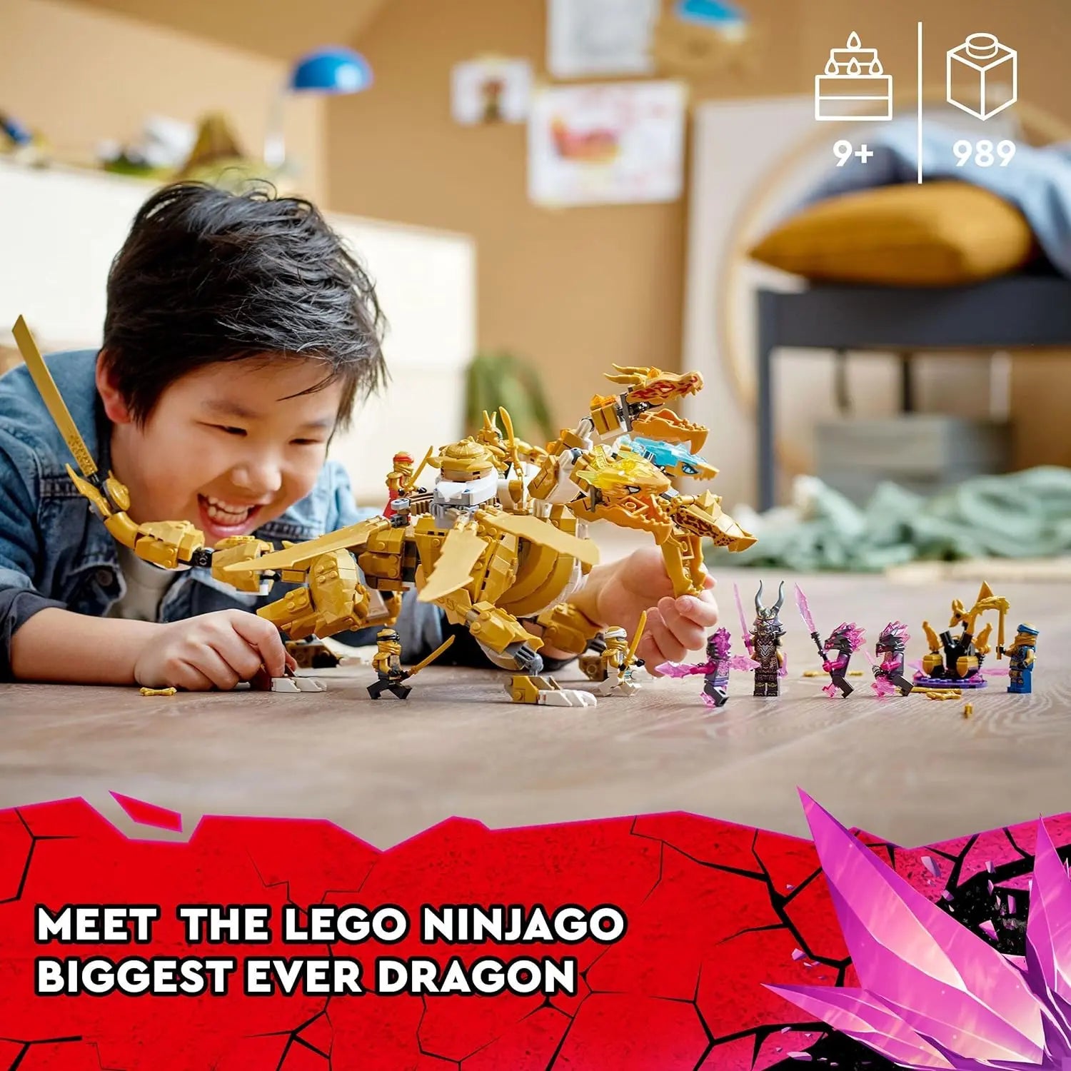 Lzgo LEGO 71774 NINJAGO L’ultra dragon d’or de Lloyd TECIN HOLDING