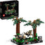 jouet LEGO 75353 Star Wars Diorama de la Course-Poursuite en Speeder sur Endor, Maquette avec Luke Skywalker, Princesse Leia et Scout Trooper Plus Speeder Bikes, Collection Le Retour du Jedi lego