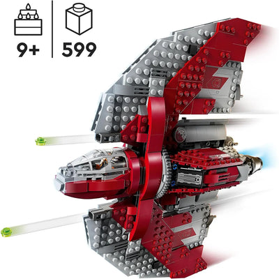 jouet pour enfant LEGO 75362 Star Wars La Navette T-6 d'Ahsoka Tano, Jouet Vaisseau Spatial avec 4 Personnages de la Guerre des Étoiles lego