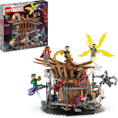 jouet pour enfant LEGO 76261 Marvel Le Combat Final de Spider-Man,  Spider-Man : No Way Home avec 3 Peter Parkers, Bouffon Vert, Electro lego