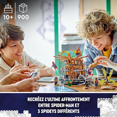 jouet pour enfant LEGO 76261 Marvel Le Combat Final de Spider-Man,  Spider-Man : No Way Home avec 3 Peter Parkers, Bouffon Vert, Electro lego