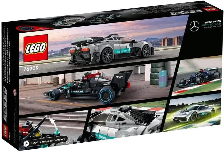 lego LEGO 76909 Speed Champions Mercedes-AMG F1 W12 E Performance & Mercedes-AMG Project One lego