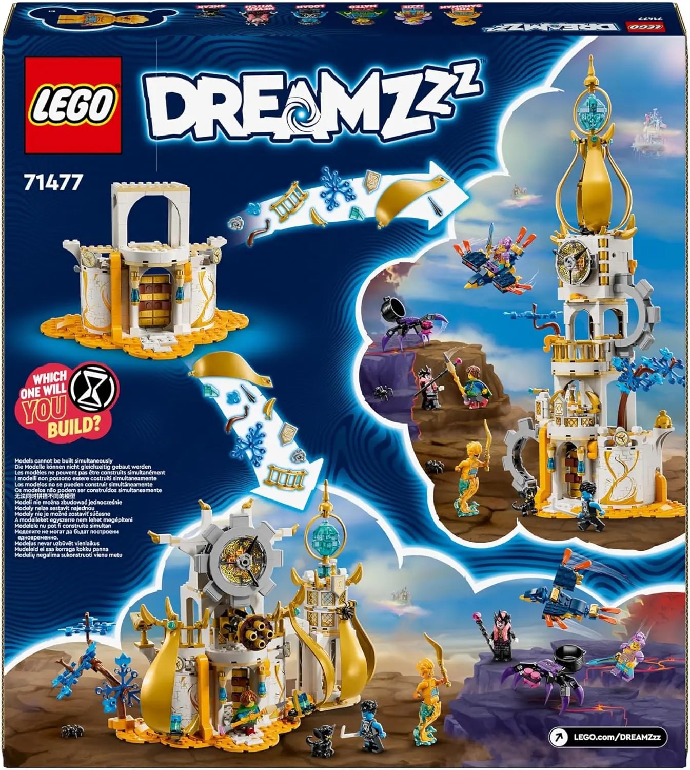 jouet LEGO DREAMZZZ 71477 - LA TOUR DU MARCHAND DE SABLE lego