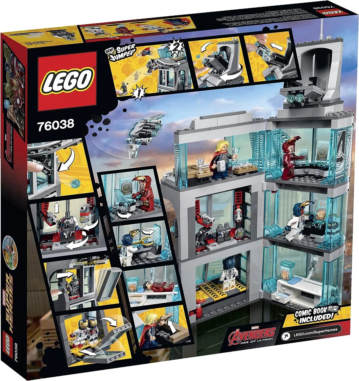 LEGO La tour des Avengers TECIN HOLDING