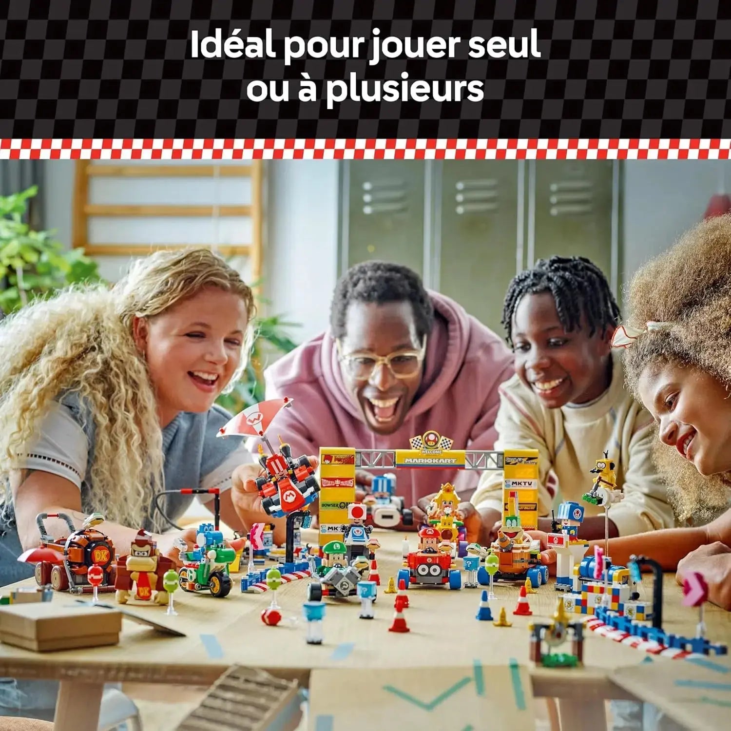 LEGO Super Mario : Mario Kart 72036 – Bébé Peach et Ensemble de Grand Prix - Jouets VoitLEGO Super Mario : Mario Kart – Bébé Peach et Ensemble de Grand Prix - Jouets Voiture et Moto avec Nintendo p TECIN HOLDING