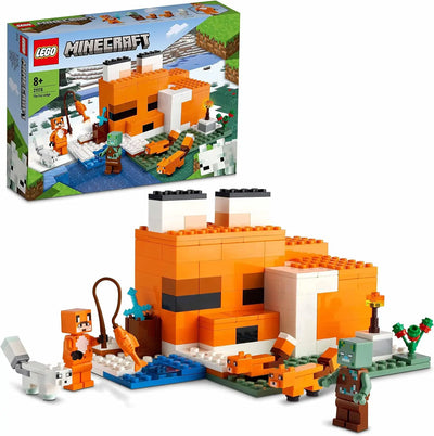 jouet pour enfant LEGO Minecraft 21178 Le refuge renard lego