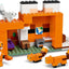 jouet pour enfant LEGO Minecraft 21178 Le refuge renard lego