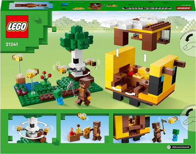 jouet pour enfant LEGO Minecraft 21241 La cabane abeille Liscianigiochi