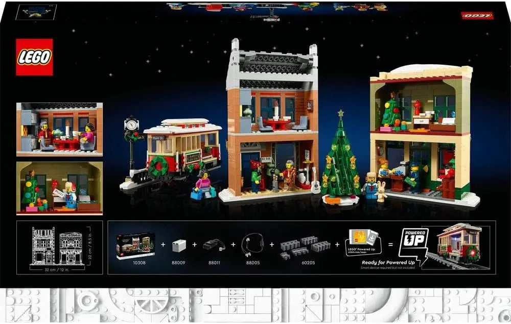 jouet pour enfant LEGO Saisonnier Noël Haut Rue Set 10308 Epoch