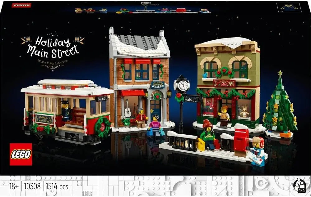 jouet pour enfant LEGO Saisonnier Noël Haut Rue Set 10308 Epoch