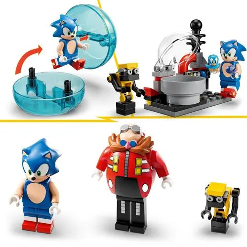 Jouet LEGO Sonic 76993 Sonic contre le Death Egg Robot du Dr. Eggman lego