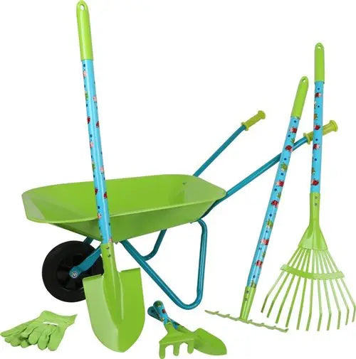 jardin Legler Grand kit de jardin avec brouette Legler