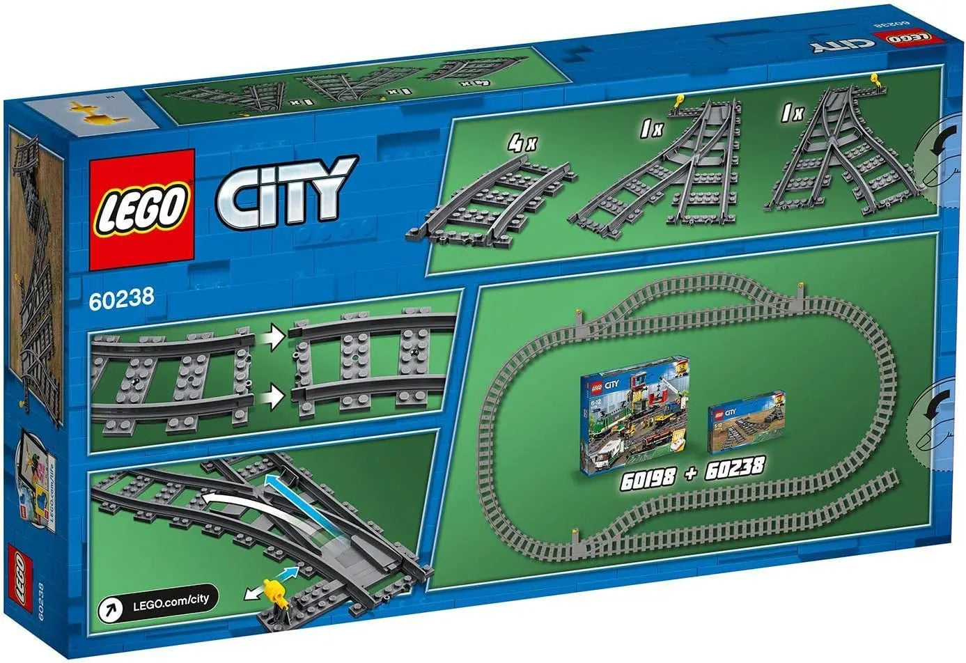 lego Lego City Switch 60238 Train Jouet LEGO