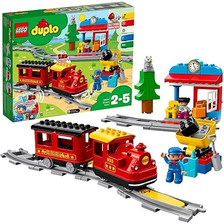 jouets Lego Duplo - Le Train à vapeur - 10874 - Jeu de construction king jouet