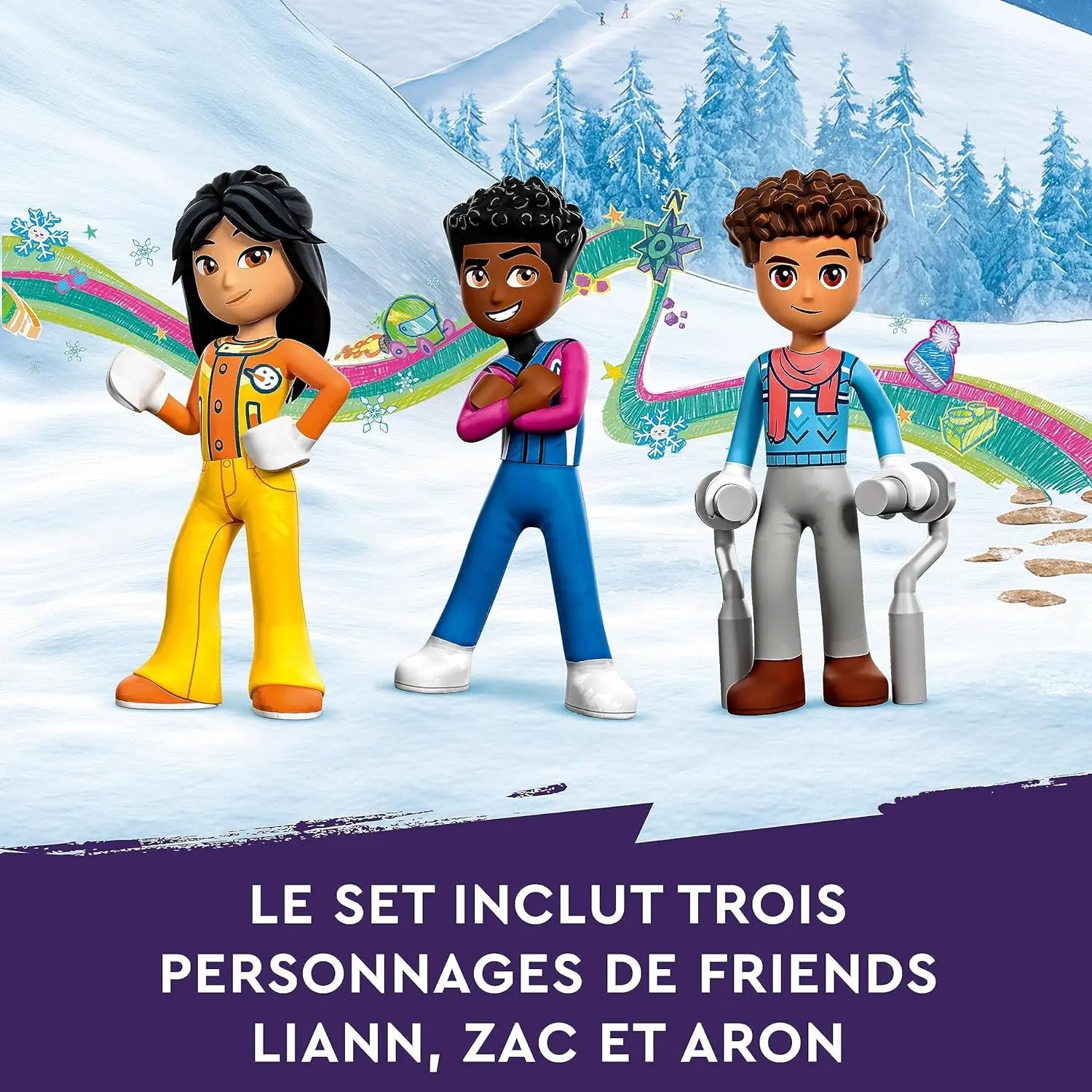 lego Lego Friends 41756 vacances au Ski lego