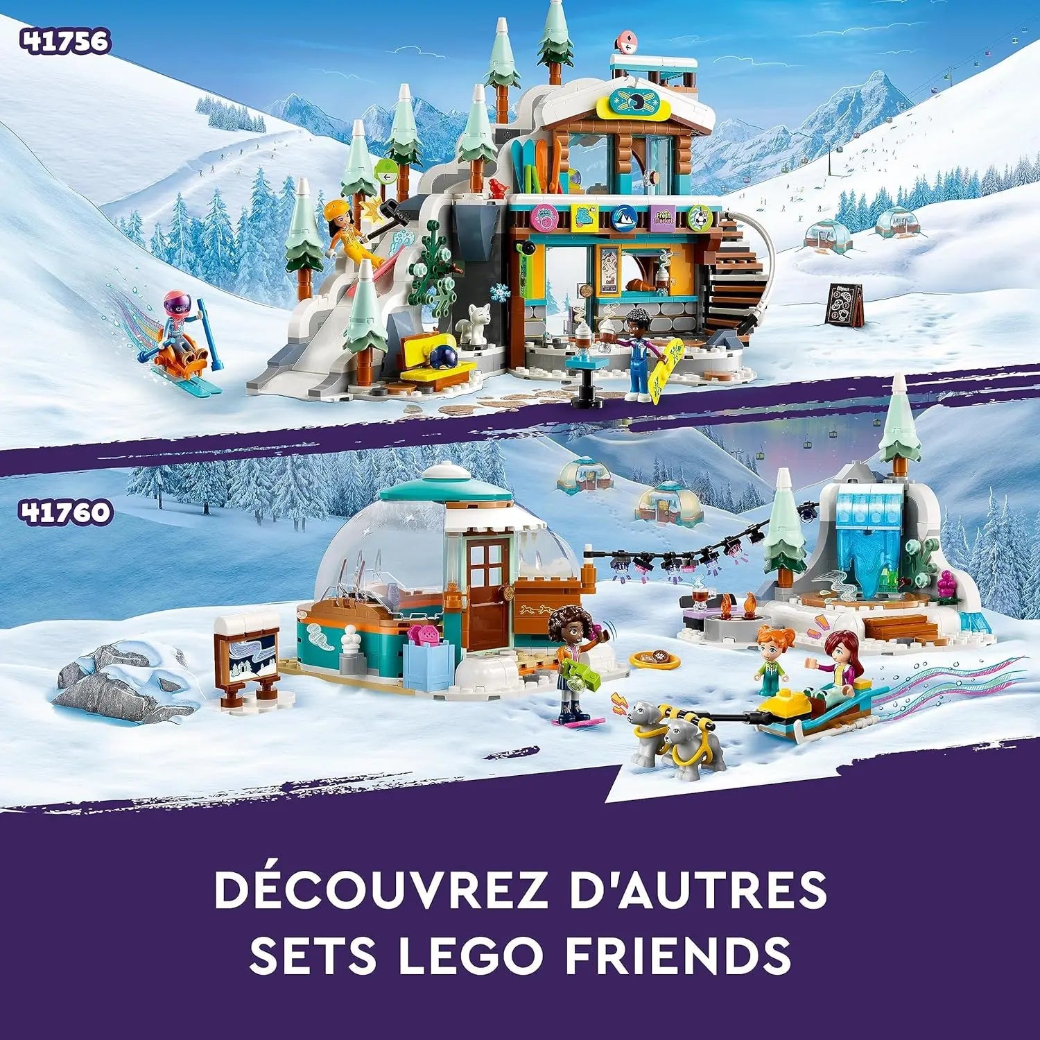 lego Lego Friends 41756 vacances au Ski lego