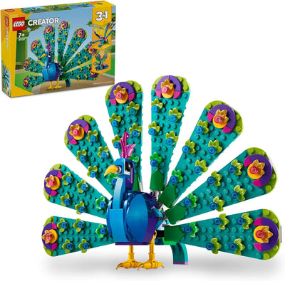 jouet Lego Le Paon exotique king jouet