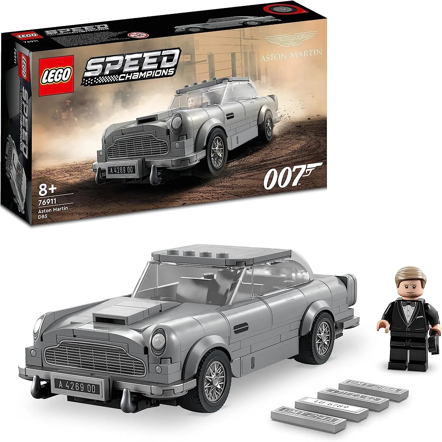 jouet Lego Speed Champions 76911 007 Aston Martin DB5 Smoby