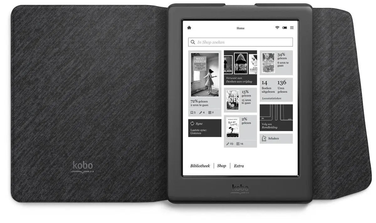 Tablette Liseuse numérique Kobo by TECIN Glo HD Noir Kobo