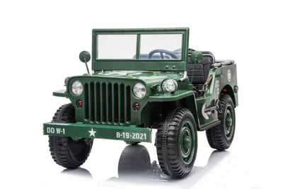 voiture pour enfant M-toys Voiture électrique enfant jeep willys 3 places amazone