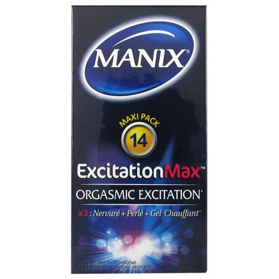 MANIX Condoms MANIX EXCITATIONMAX 14 PRESERVATIFS MANIX