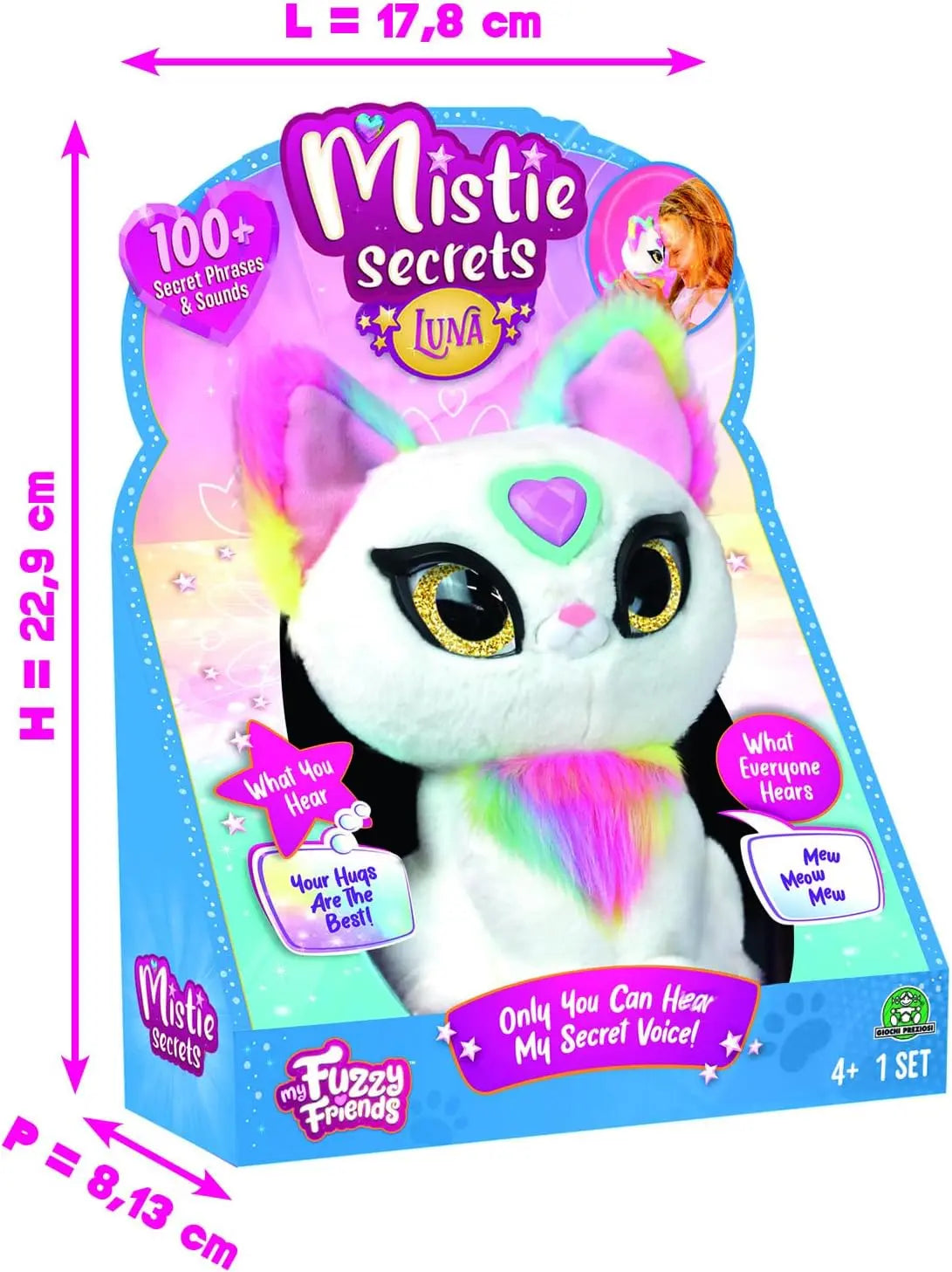 jouet pour enfant MISTIE SECRETS MY0000 Interactive Plush Toy with Electronic Functions Speak in French lego