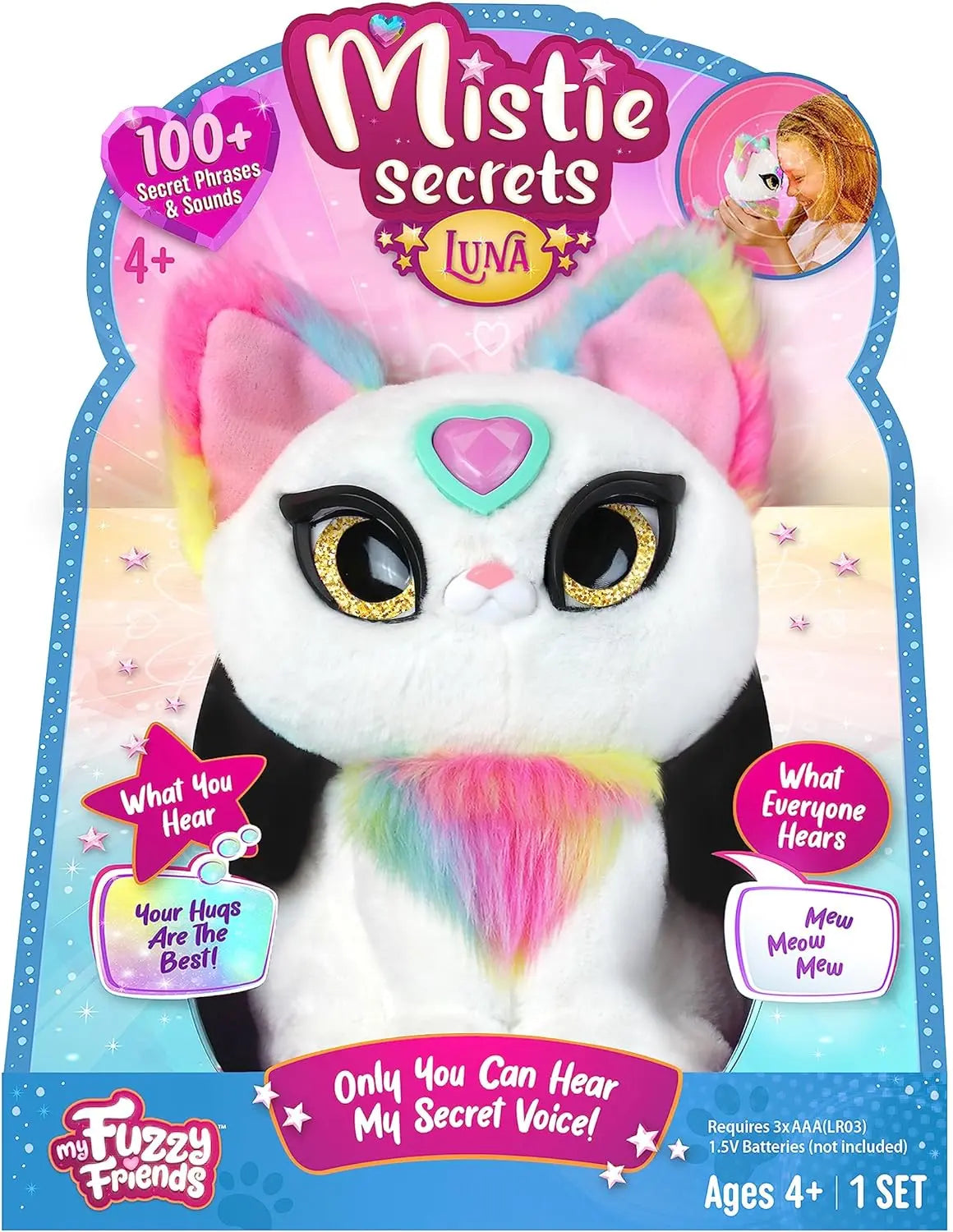 jouet pour enfant MISTIE SECRETS MY0000 Interactive Plush Toy with Electronic Functions Speak in French lego