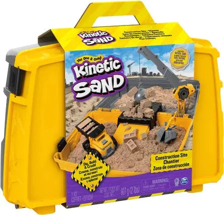 Kinetic Sand Mallette de Construction 907 G Kinetic Sand king jouet