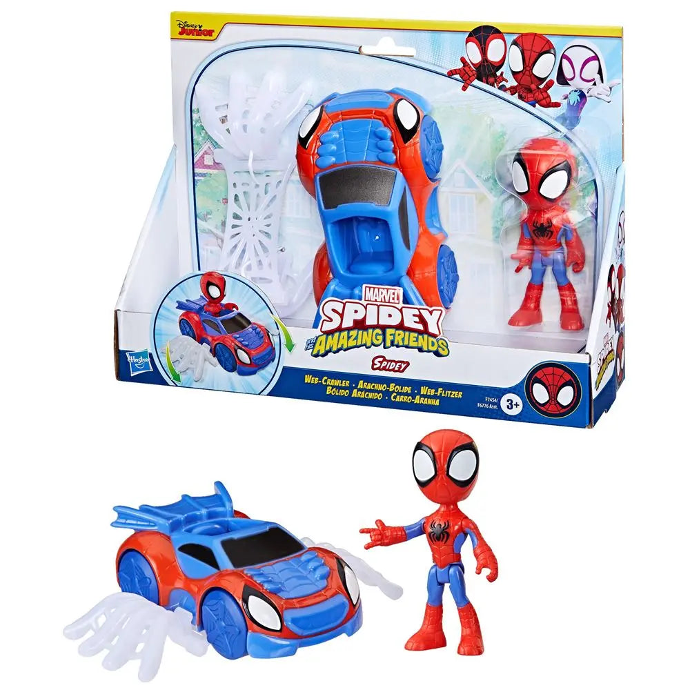 jouet Marvel Spidey And His Amazing Friends Arachno-bolide Hasbro