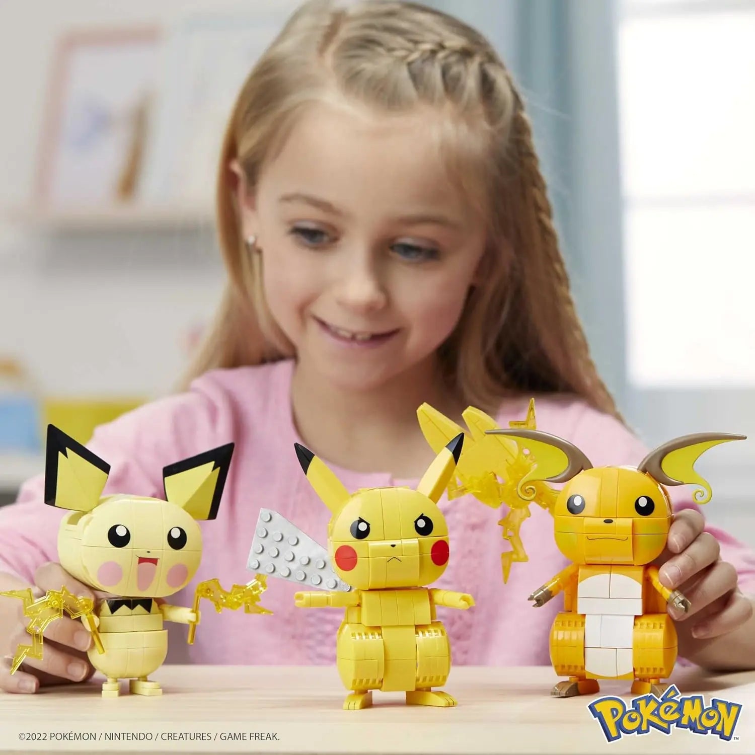 jouet pour enfant Mattel Mega Pokémon – Coffret Évolution Magicarpe lego