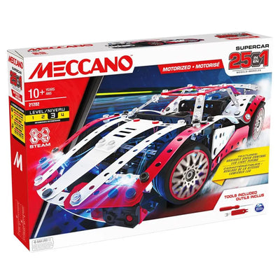 jouet Meccano Supercar 25 modèles motorisés lego