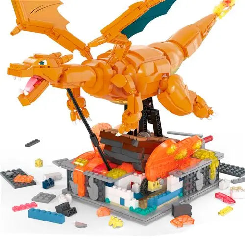 jeux de construction Mega Construx Pokémon Dracaufeu MEGA BLOKS