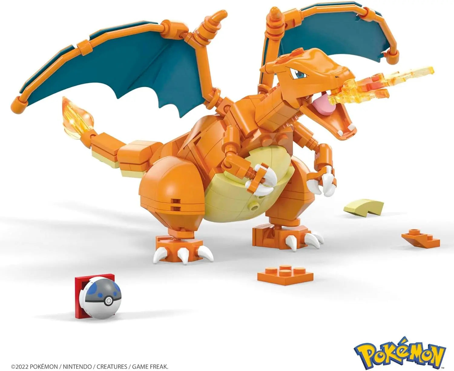 Jeu de construction Mega Construx Pokémon Dracaufeu Mega Brands