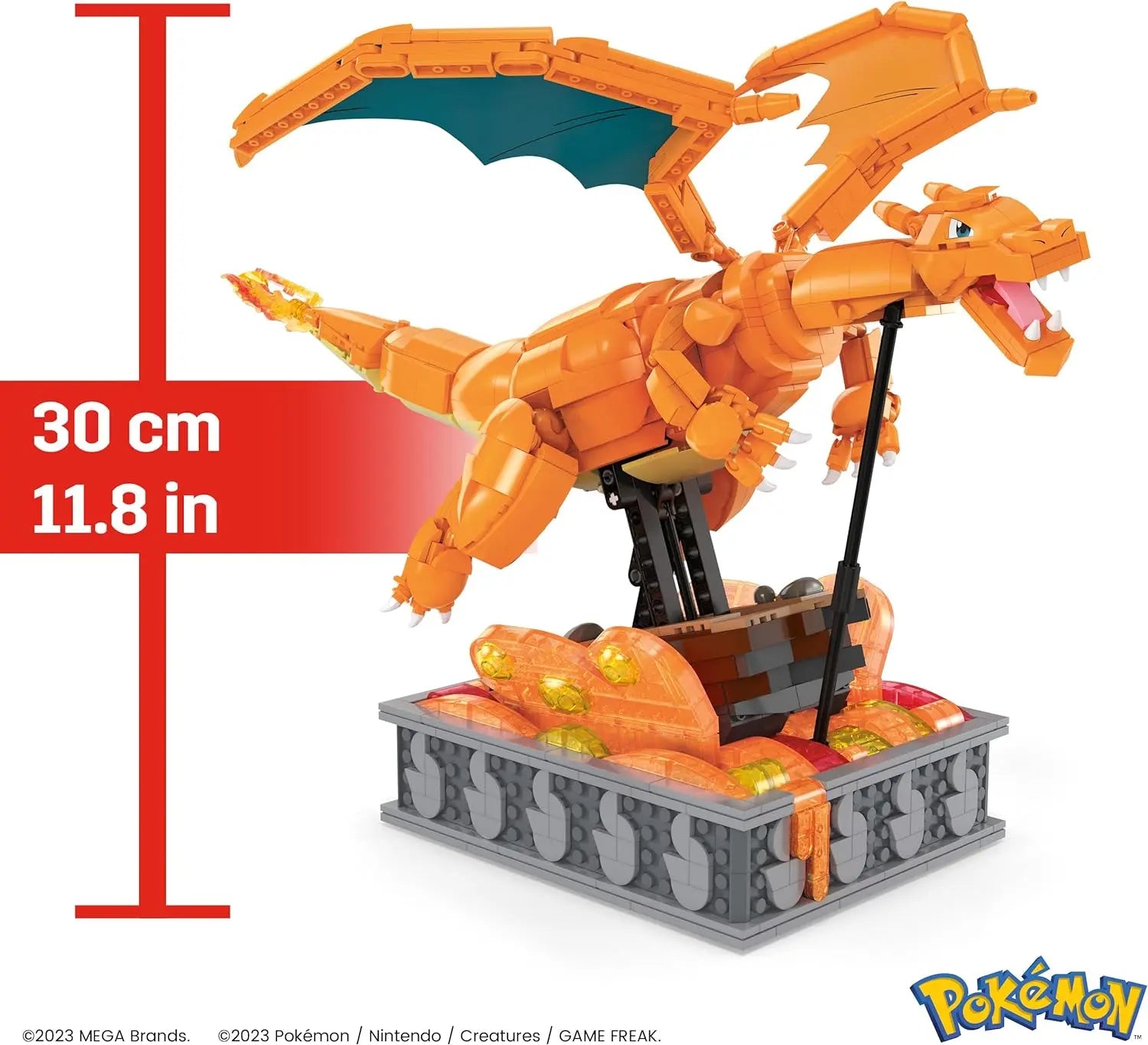 lego Mega Construx Pokémon Dracaufeu lego