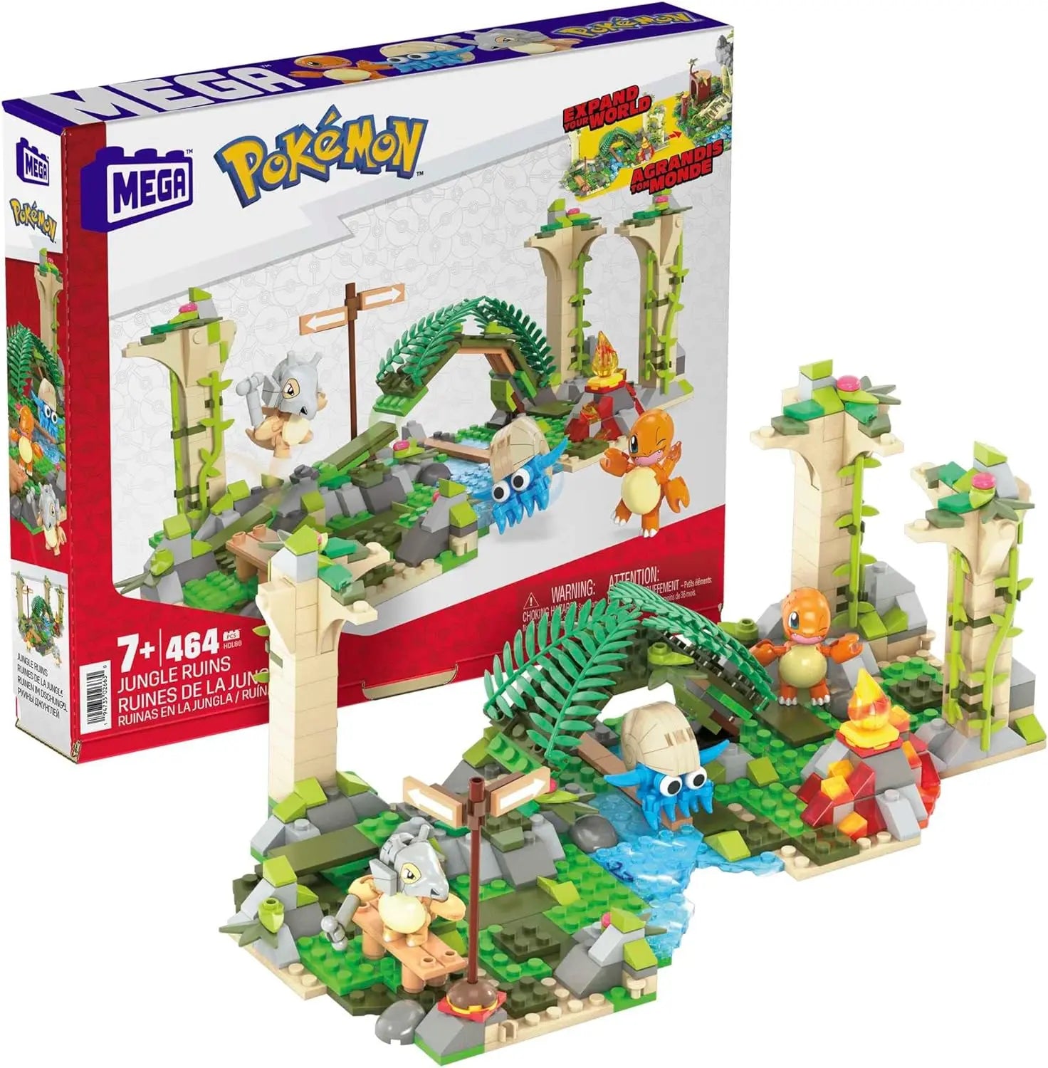 jouet Mega Construx Pokémon Les Ruines Oubliées MEGA BLOKS